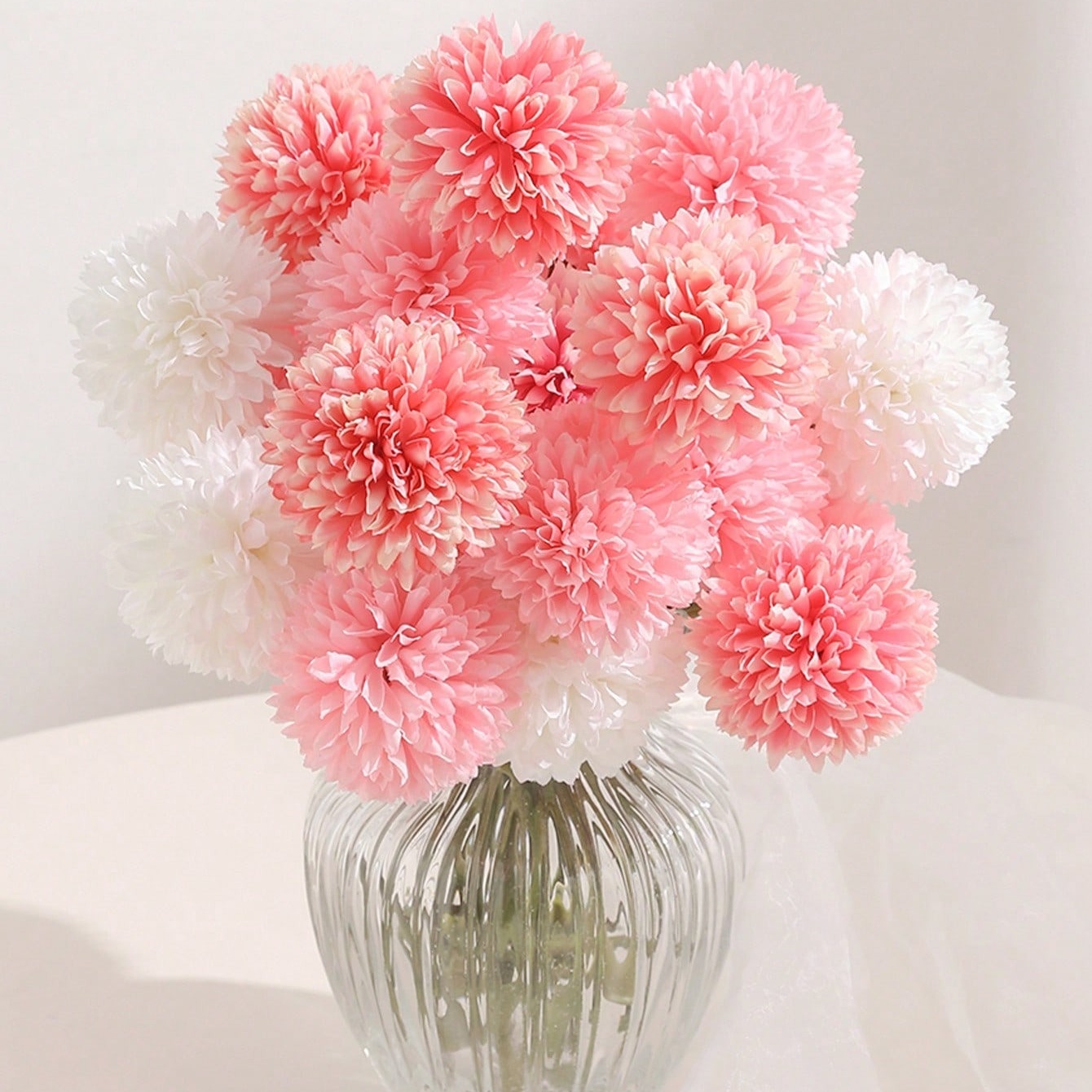 Baby Nursery Fabric - 3/5Pcs Hydrangea Artificial Flowers Bouquet for