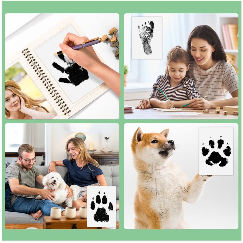 1pcs DIY Hand and Footprint Ki - đánh giá và giá Footprint Ink Kit