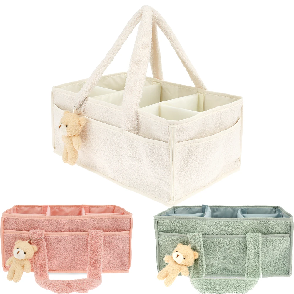 Diaper Bag for Baby Plush Diap - đánh giá và giá Diaper Caddy Organizer