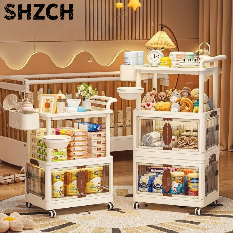 Multi-layer Baby Supplies Stor - đánh giá và giá Baby Nursery Cart