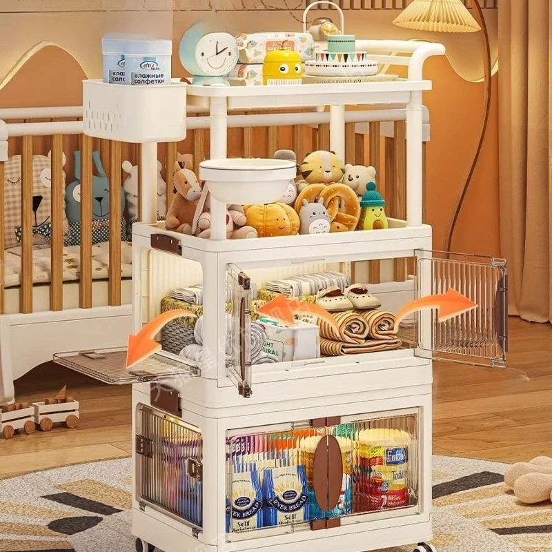 Multi-layer Baby Supplies Stor - đánh giá và giá Baby Nursery Cart