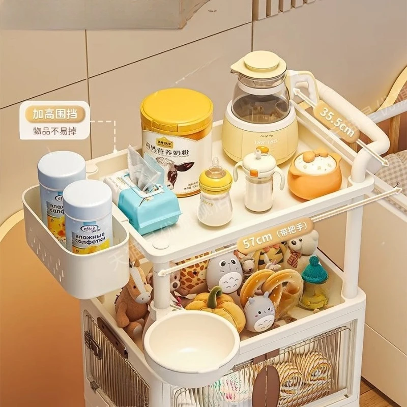 Multi-layer Baby Supplies Stor - đánh giá và giá Baby Nursery Cart