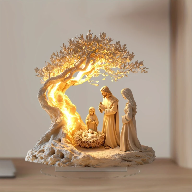 Acrylic Tree of Life Desk Deco - đánh giá và giá Baby Nursery Hanging Decor