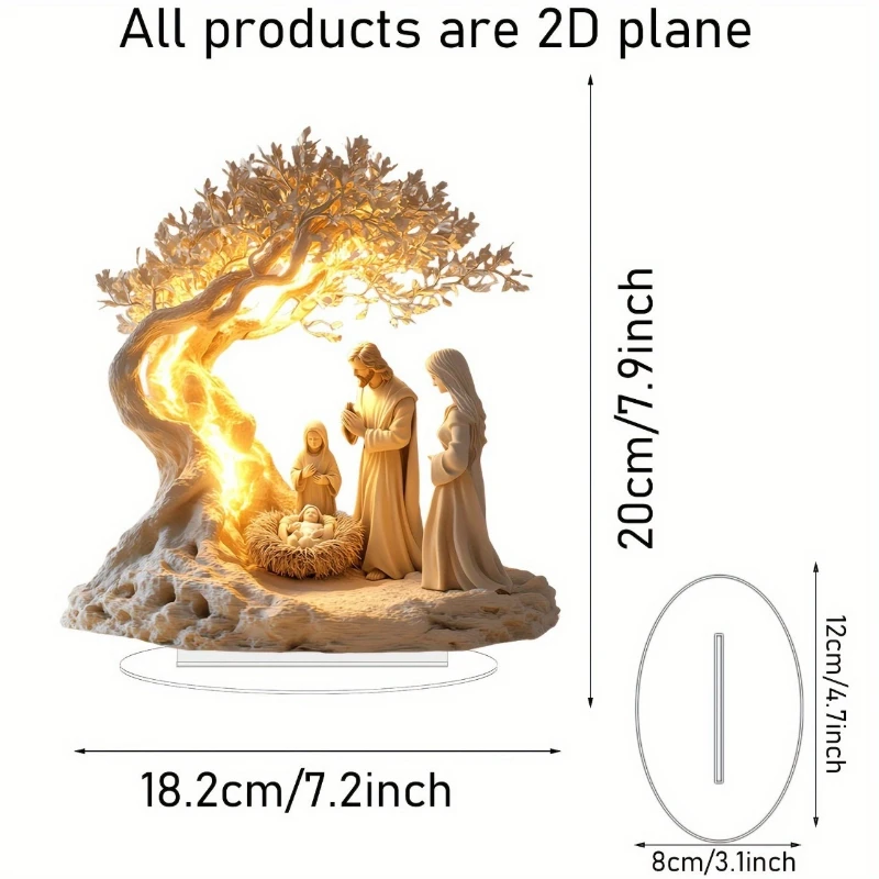 Acrylic Tree of Life Desk Deco - đánh giá và giá Baby Nursery Hanging Decor