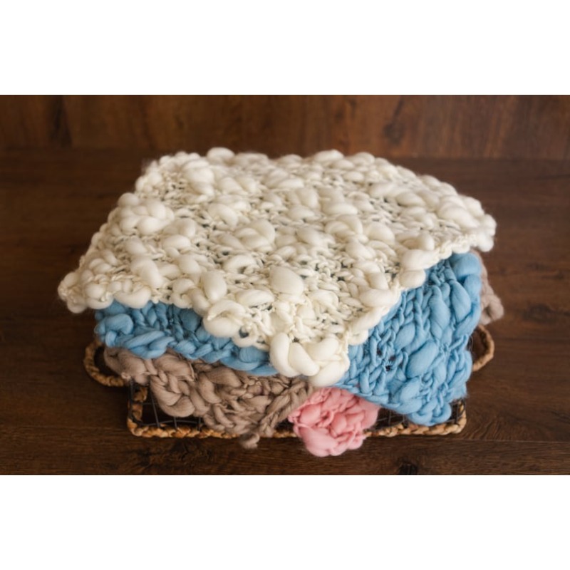 Chunky Knit Merino Baby Blanke - đánh giá và giá Baby Nursery Artwork