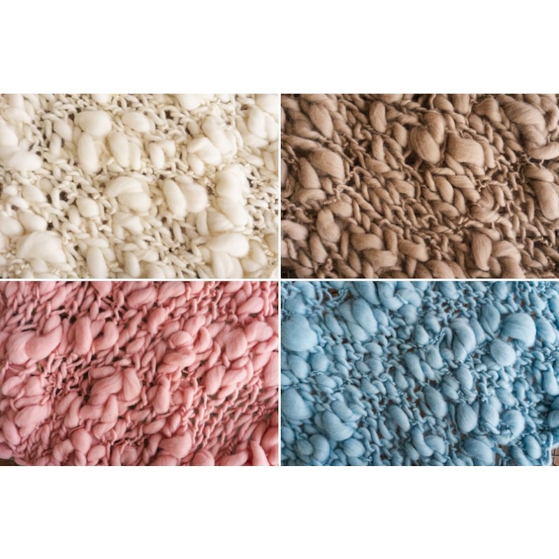 Chunky Knit Merino Baby Blanke - đánh giá và giá Baby Nursery Artwork