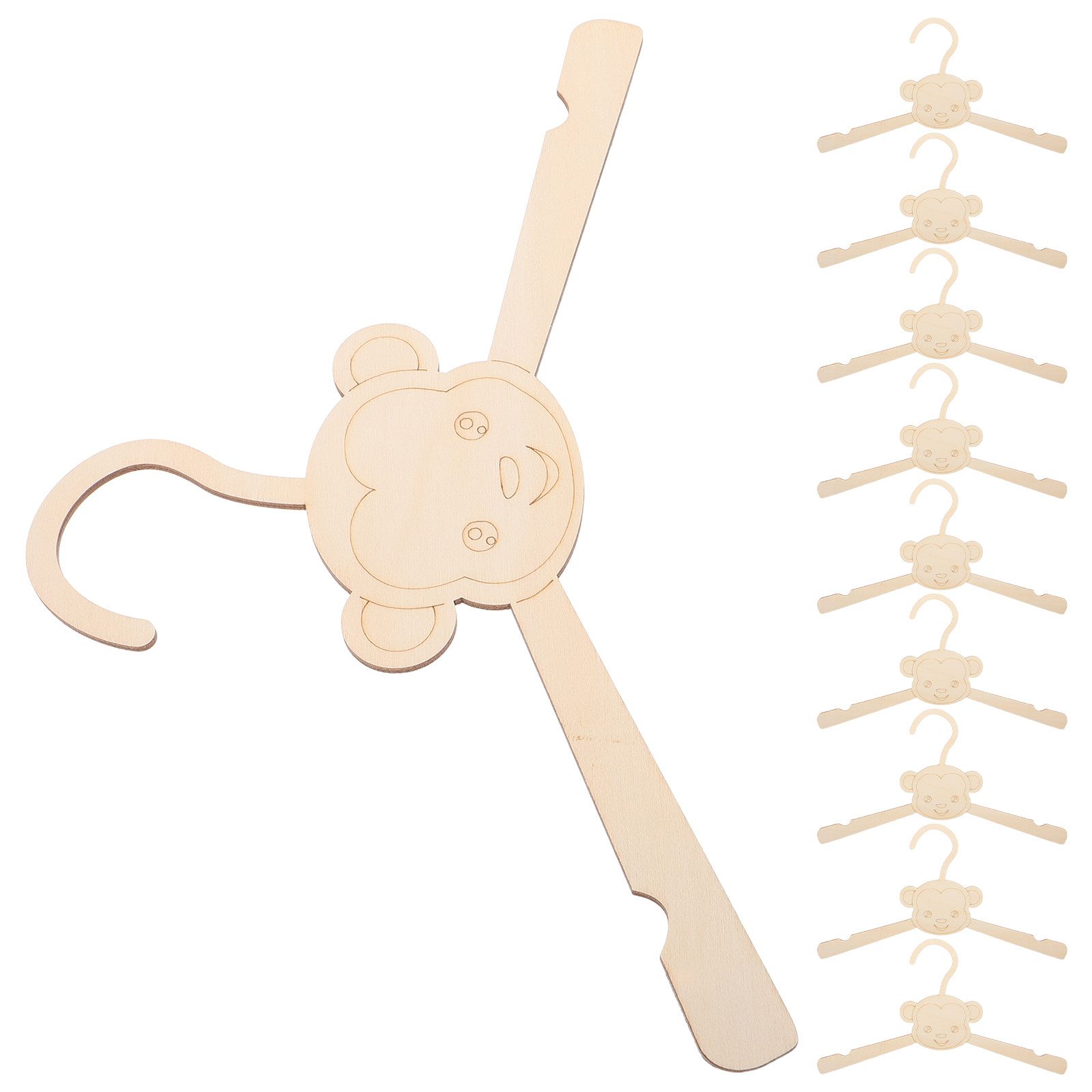 10Pcs Kids Wooden Animal Shape - đánh giá và giá Baby Nursery Closet