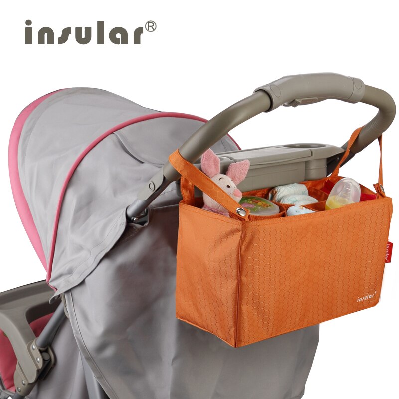 Insular Baby Stroller Bag Mumm - đánh giá và giá Diaper Caddy Organizer