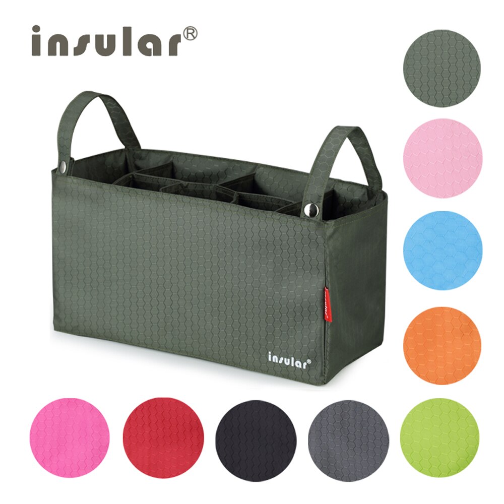 Insular Baby Stroller Bag Mumm - đánh giá và giá Diaper Caddy Organizer