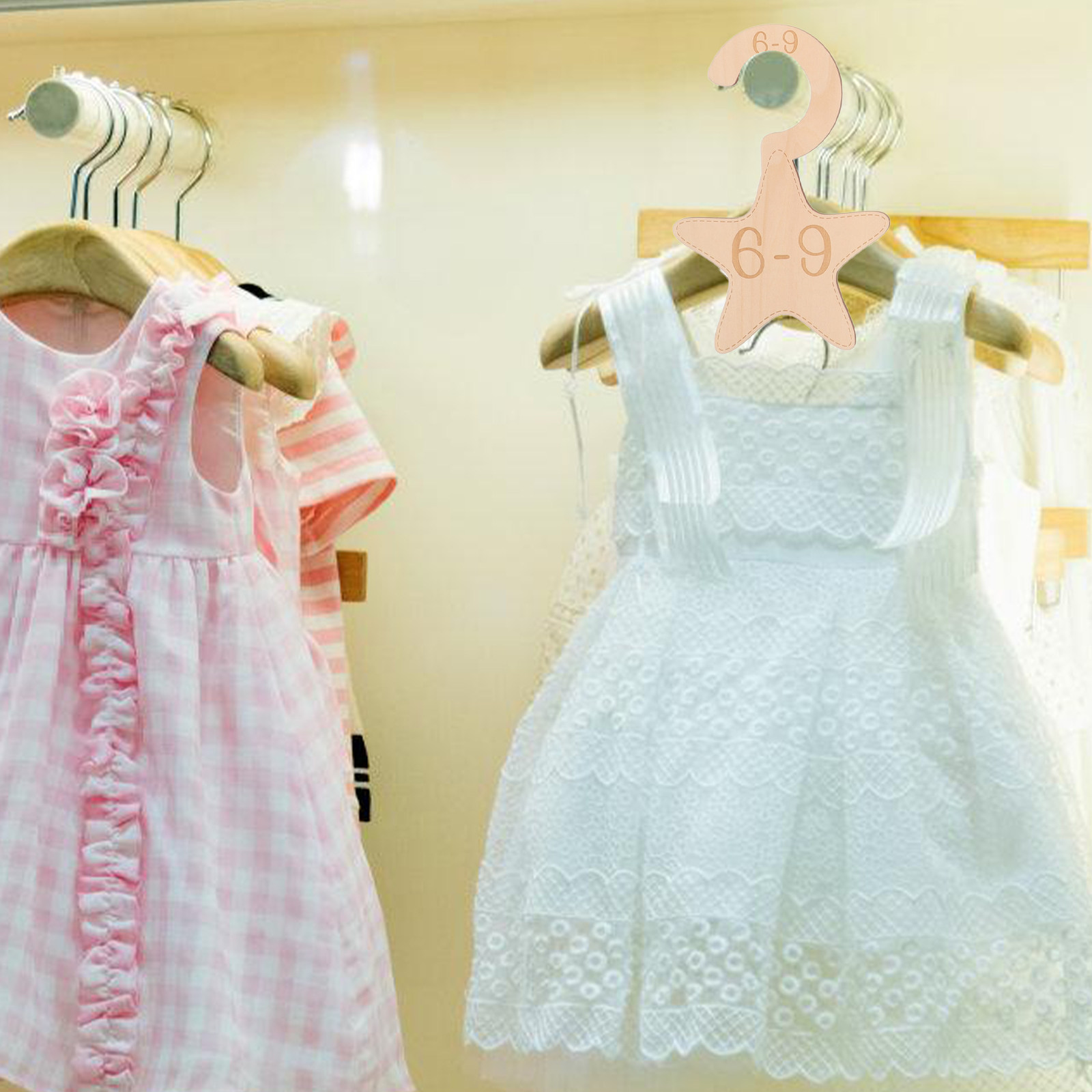 7Pcs Baby Clothes Closet Divid - đánh giá và giá Baby Nursery Closet