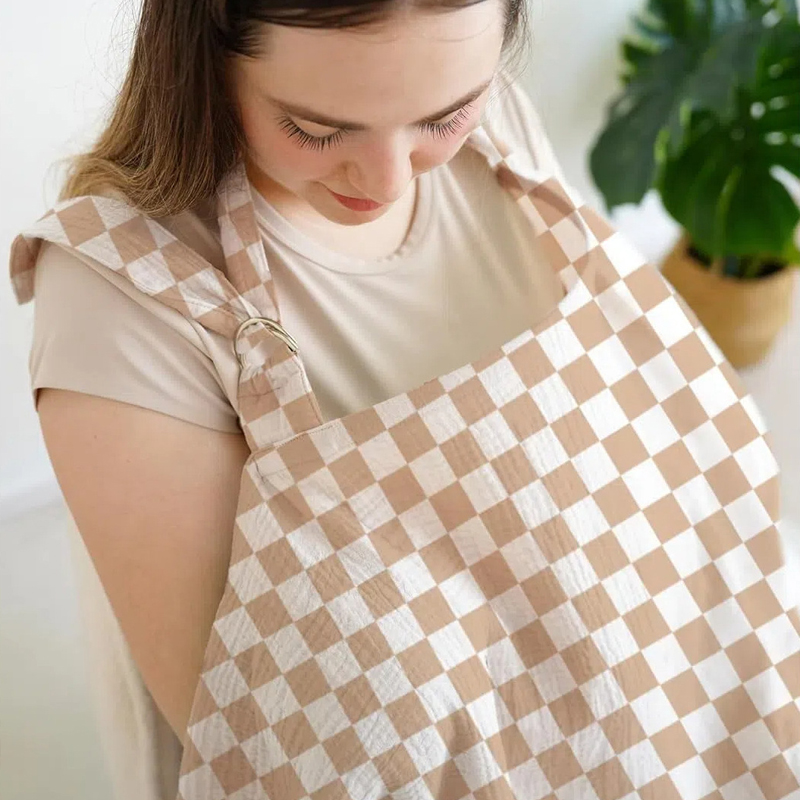 Muslin Breastfeeding Cover Por - đánh giá và giá Baby Nursery Hospital