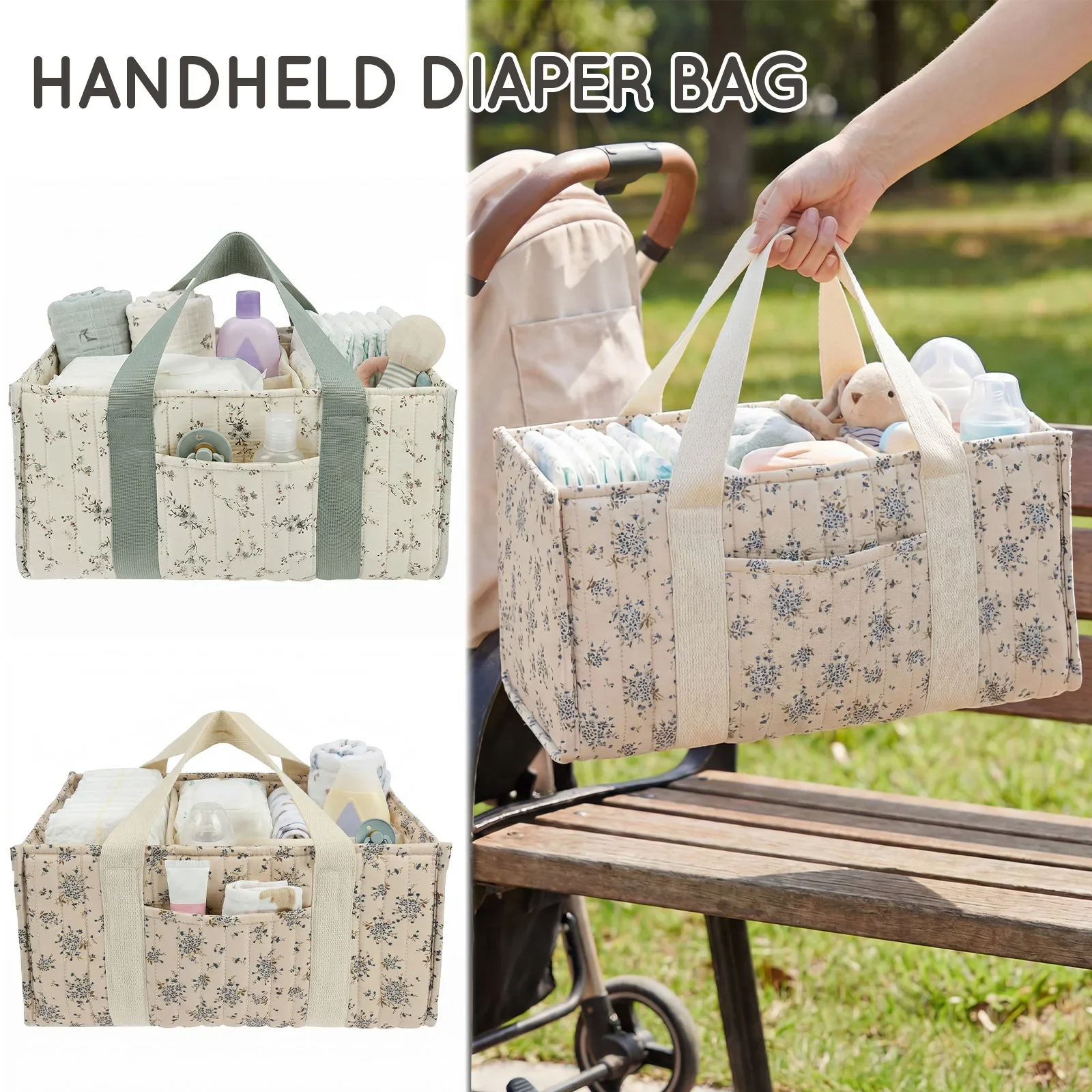 Foldable Diaper Caddy Organize - đánh giá và giá Diaper Caddy Organizer