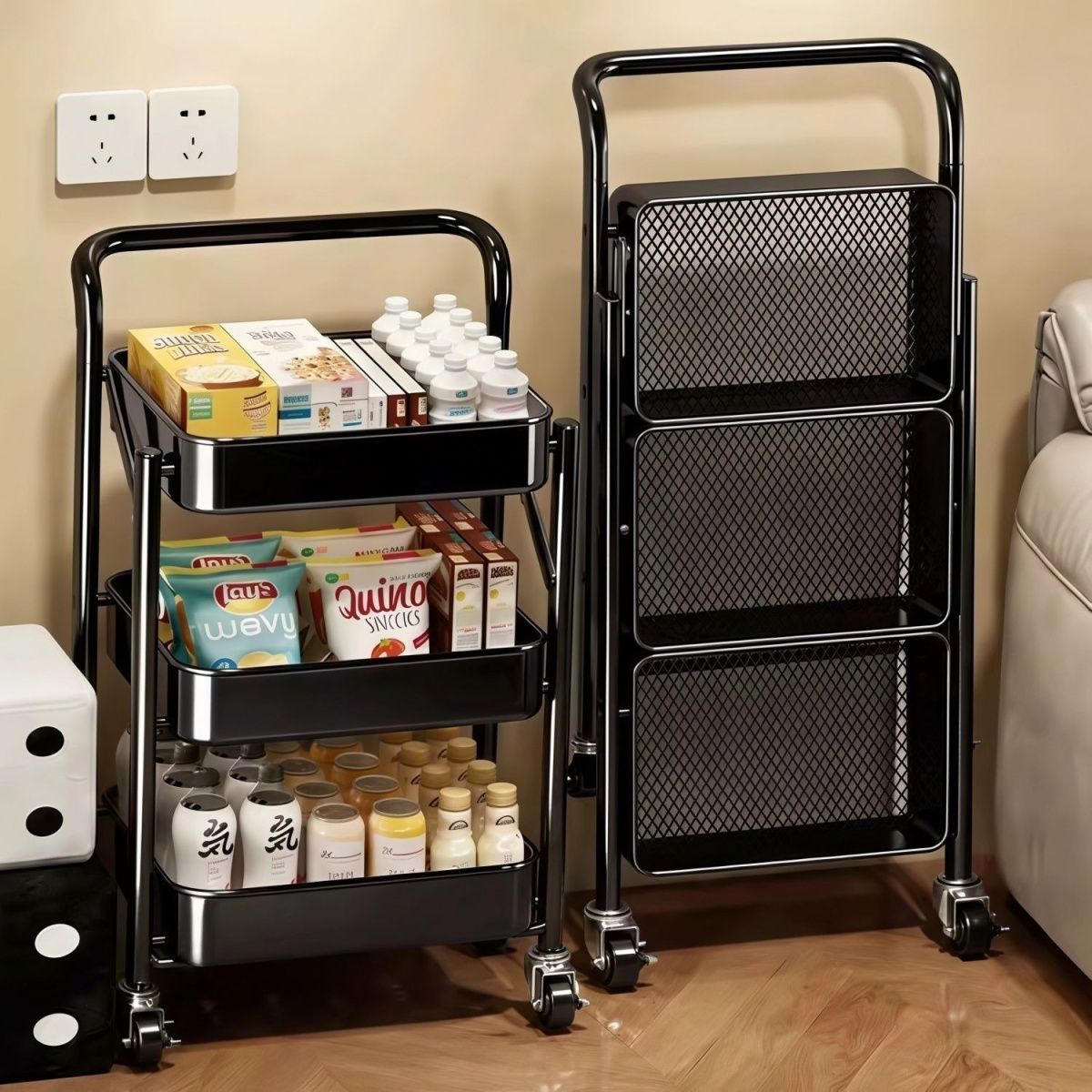 Multi-Scene Rolling Storage Ca - đánh giá và giá Baby Nursery Cart