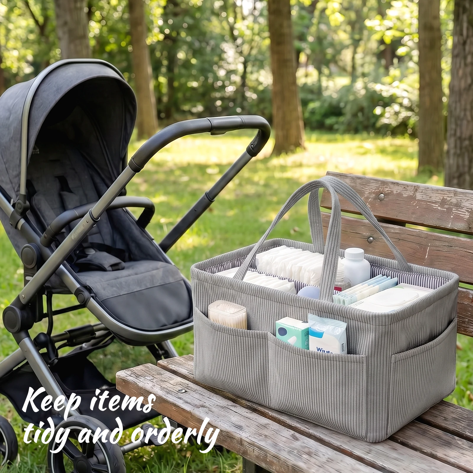 Baby Nappy Caddy Organizer Fol - đánh giá và giá Diaper Caddy Organizer