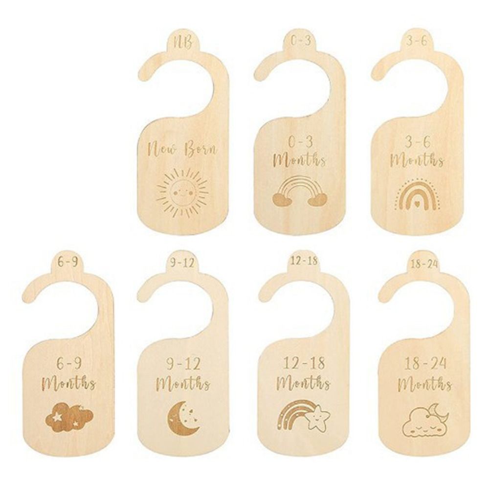 7/8Pcs Wood Baby Closet Divide - đánh giá và giá Baby Nursery Closet