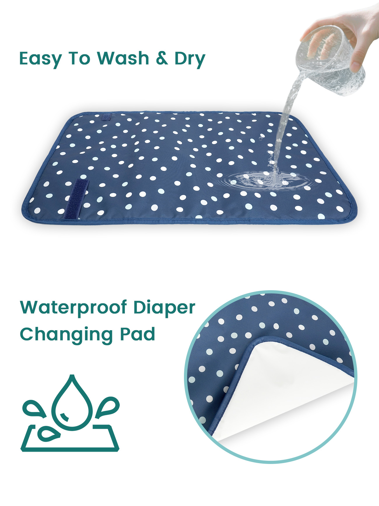 Portable Diaper Changing Pad,  - đánh giá và giá Changing Table Topper