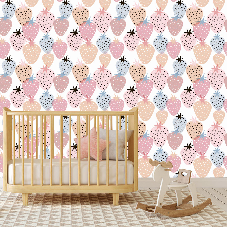 12+ Cute Nursery Strawberry Pa - đánh giá và giá Baby Nursery Water