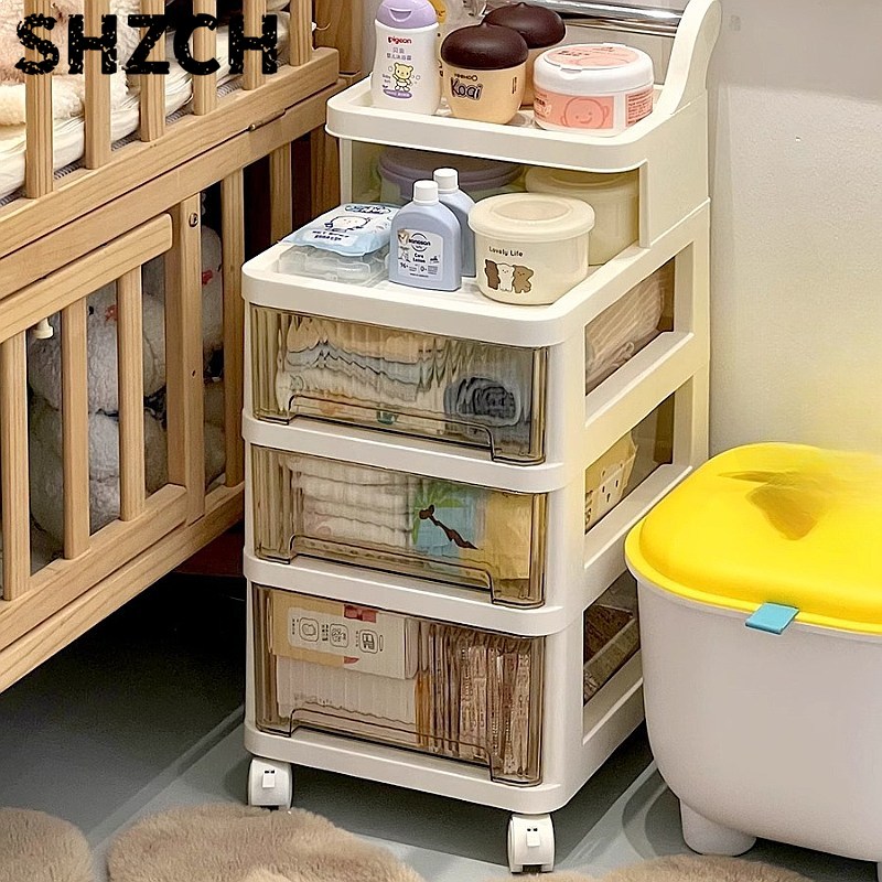 3-Tier Rolling Storage Cart Nu - đánh giá và giá Baby Nursery Cart