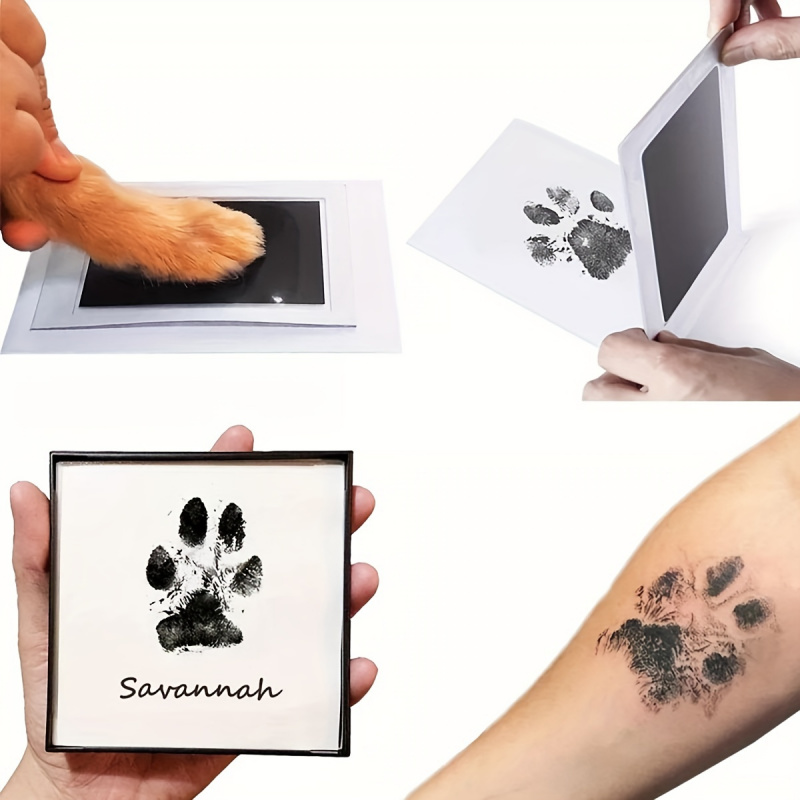 Pet Paw Print Keepsake Kit - C - đánh giá và giá Footprint Ink Kit