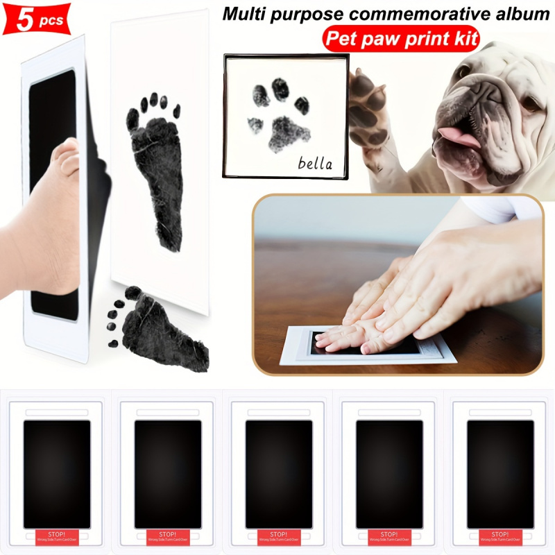 Pet Paw Print Keepsake Kit - C - đánh giá và giá Footprint Ink Kit