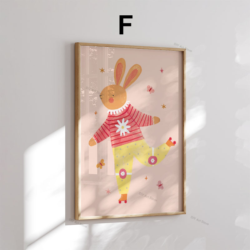 Funny Cartoon Animal Nursery W - đánh giá và giá Baby Nursery Artwork