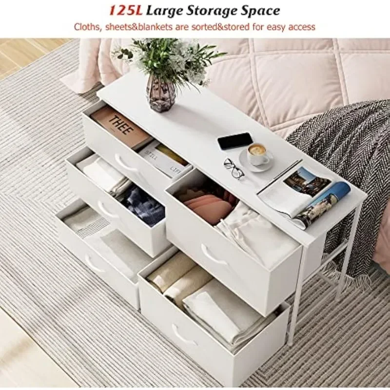 White Dresser for Bedroom with - đánh giá và giá Baby Nursery Chest Of Drawers