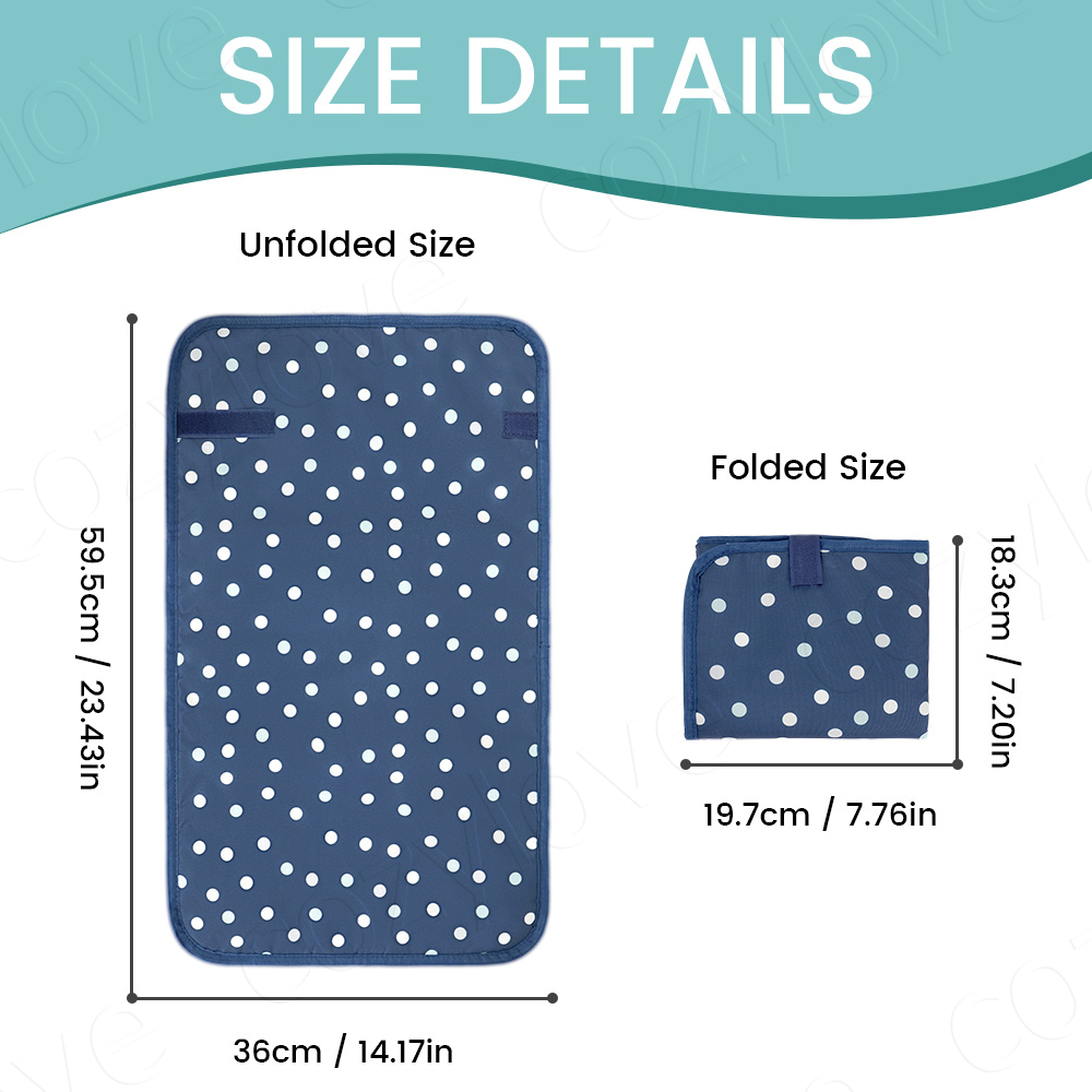 Waterproof Portable Baby Chang - đánh giá và giá Changing Table Topper