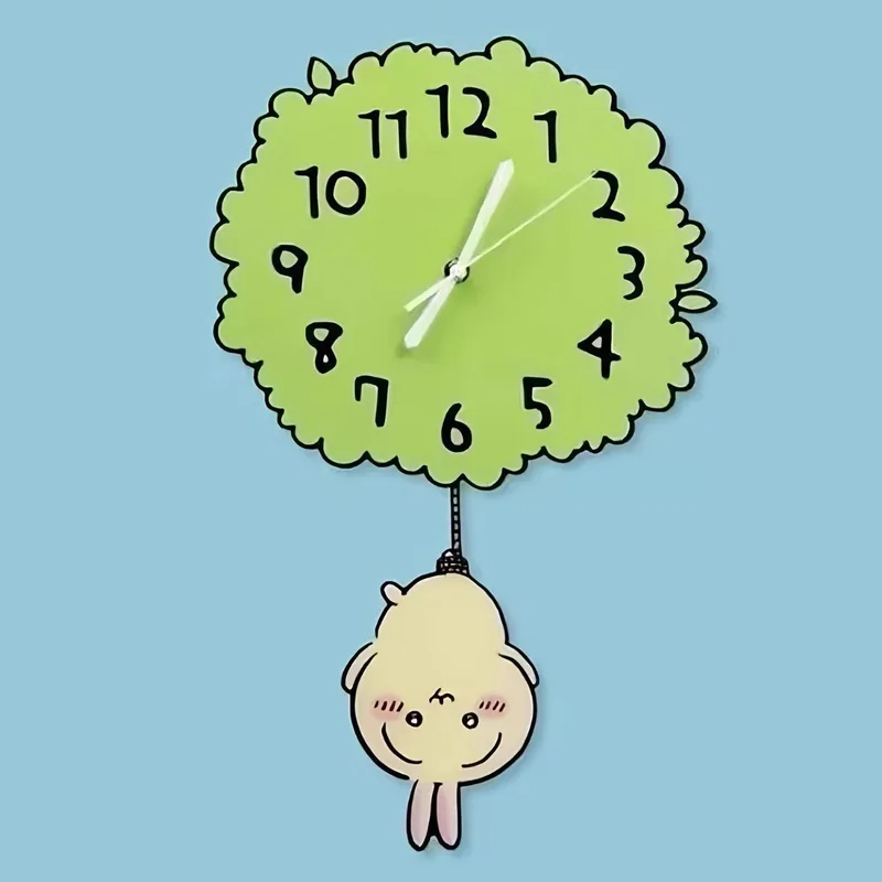 Cute Chiikawa Pendulum Wall Cl - đánh giá và giá Baby Nursery Hanging Decor