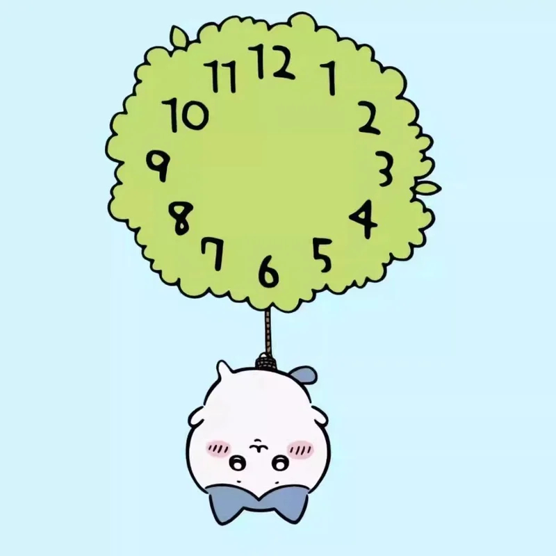 Cute Chiikawa Pendulum Wall Cl - đánh giá và giá Baby Nursery Hanging Decor
