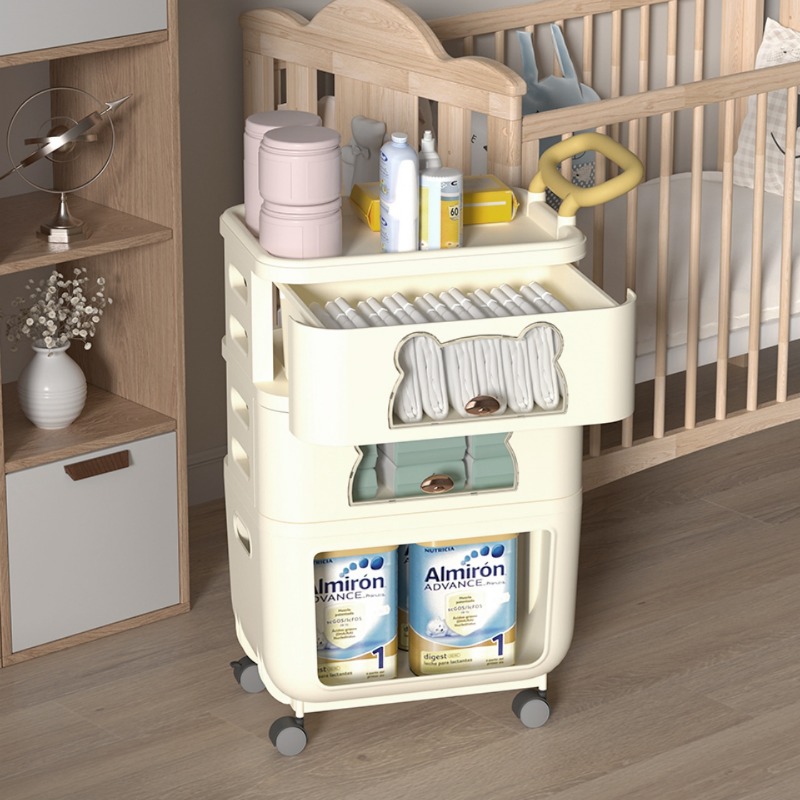 Multi-Purpose Living Room Stor - đánh giá và giá Baby Nursery Cart
