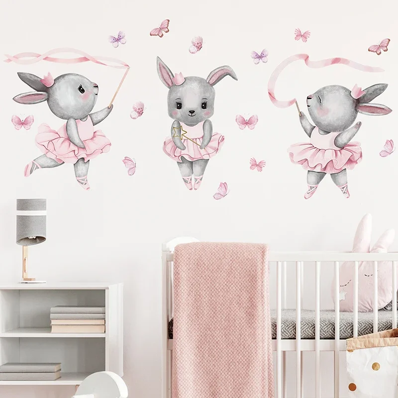 Hand-paint Ballet Bunny Rabbit - đánh giá và giá Baby Nursery Water