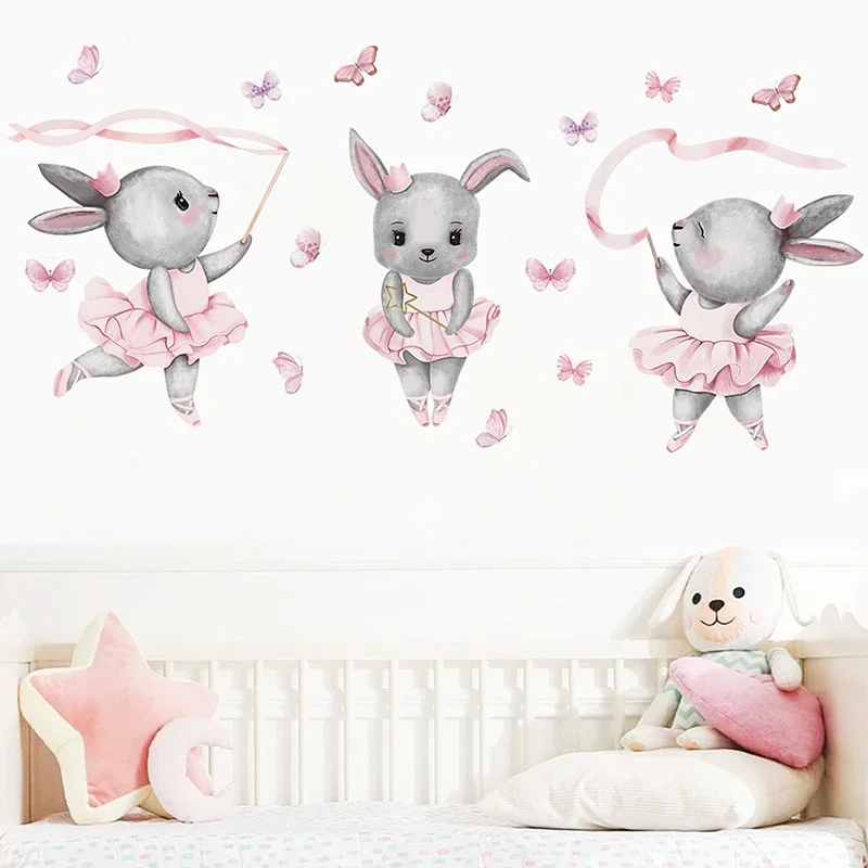 Hand-paint Ballet Bunny Rabbit - đánh giá và giá Baby Nursery Water