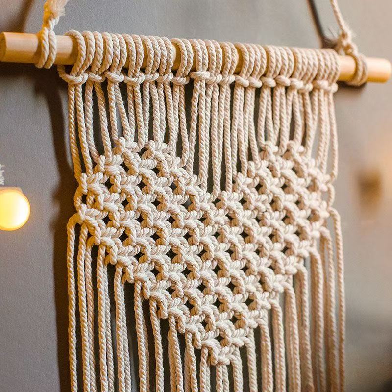 Heart Wooden Stick Bohemian Ch - đánh giá và giá Baby Nursery Hanging Decor