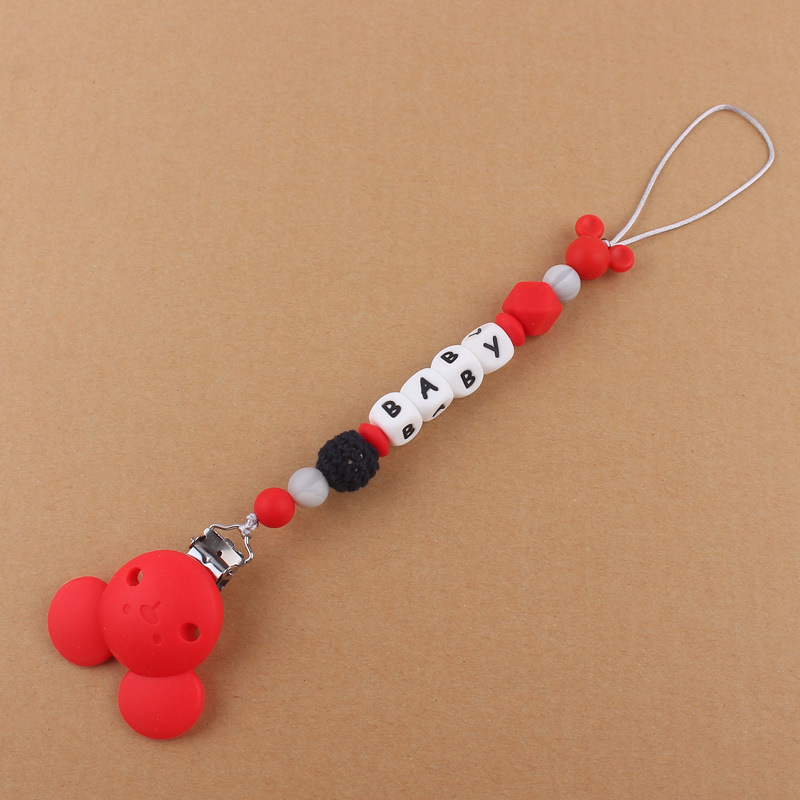 Baby Pacifier Clips Holder Sil - đánh giá và giá Baby Nursery Hospital