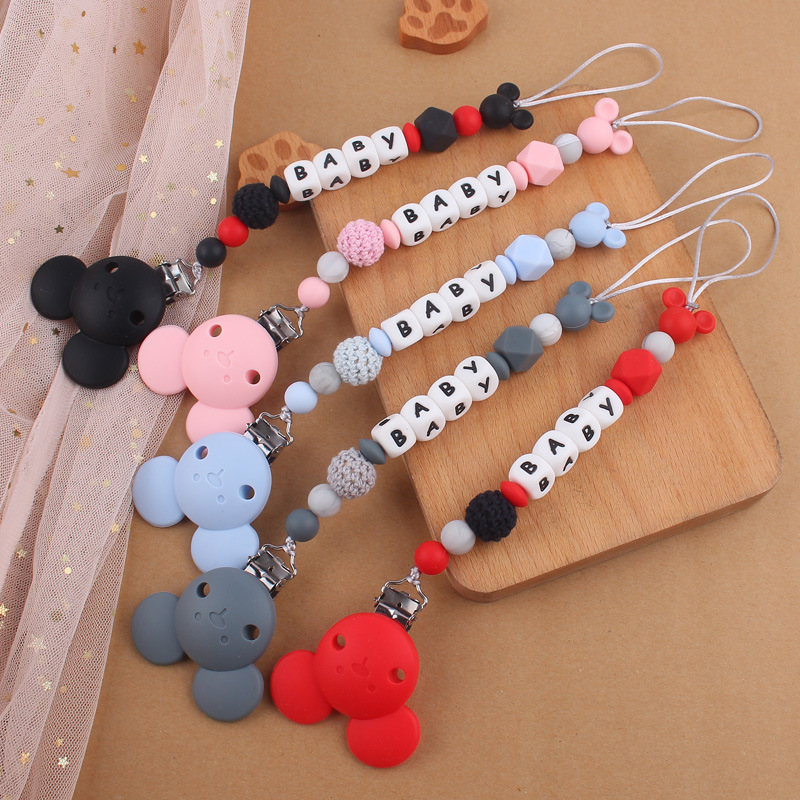 Baby Pacifier Clips Holder Sil - đánh giá và giá Baby Nursery Hospital