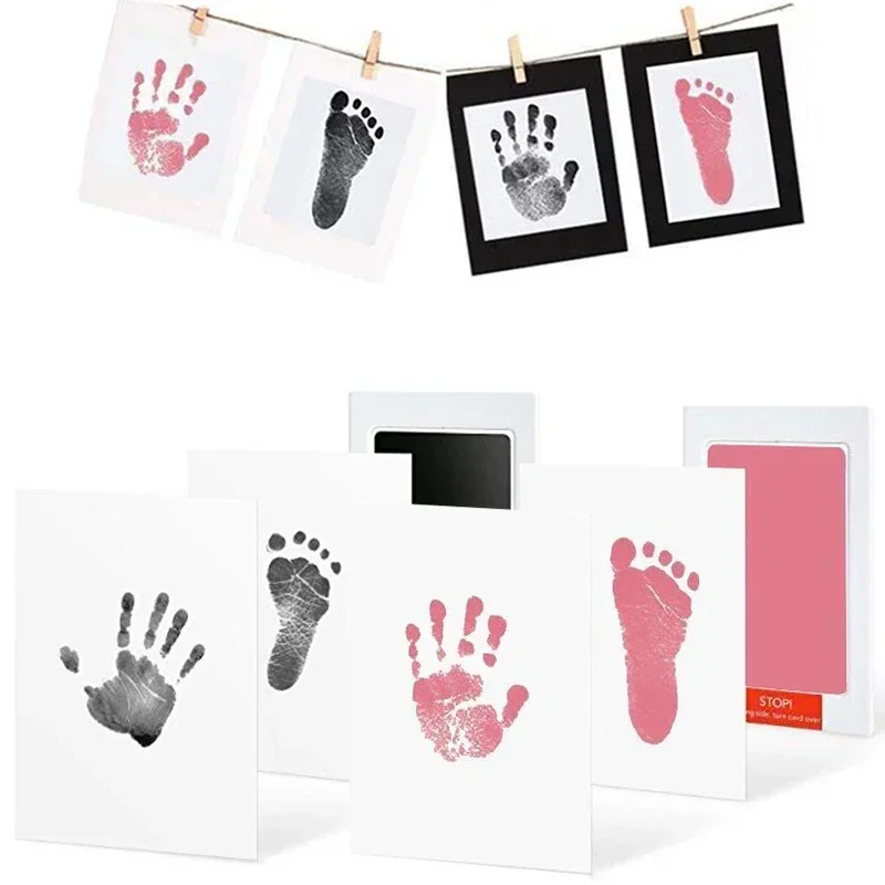 Baby Footprints No Touch Safe  - đánh giá và giá Footprint Ink Kit