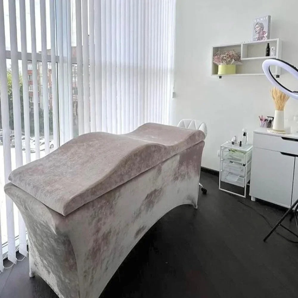 Lash Extension Bed Curved Desi - đánh giá và giá Changing Table Topper