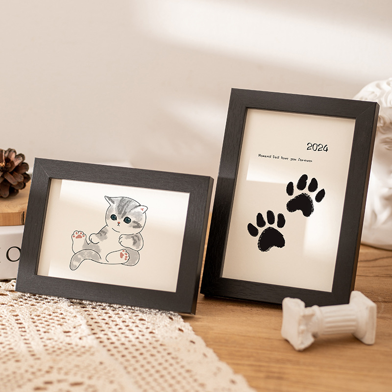 Non-Toxic Pet Paw Print Ink Se - đánh giá và giá Footprint Ink Kit