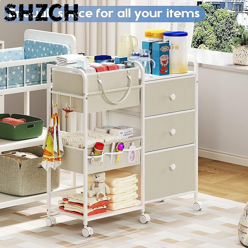 Large Capacity Baby Diaper Org - đánh giá và giá Baby Nursery Cart