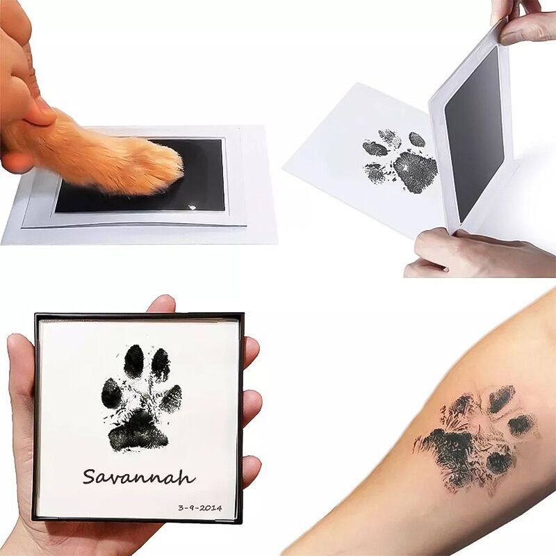 Inkless Pet Paw Print Kit Ink  - đánh giá và giá Footprint Ink Kit