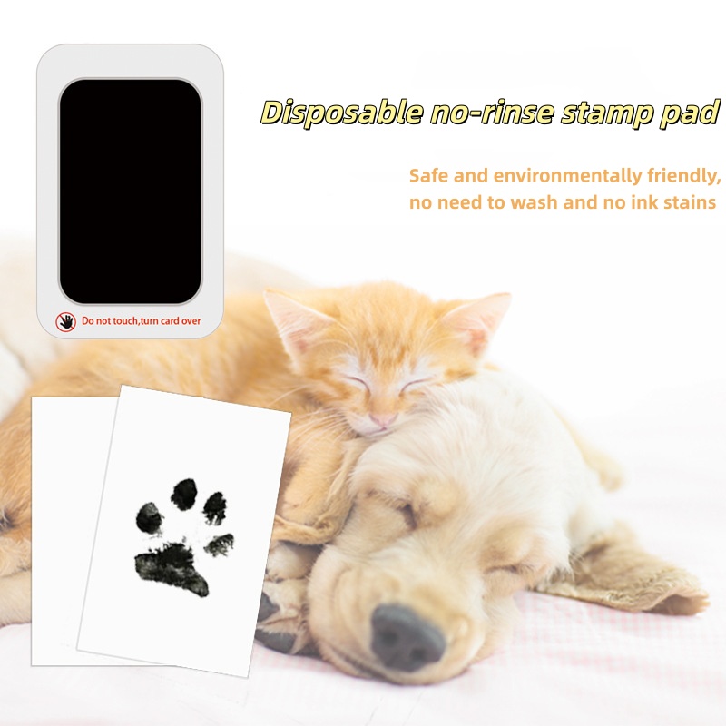Inkless Pet Paw Print Kit Ink  - đánh giá và giá Footprint Ink Kit