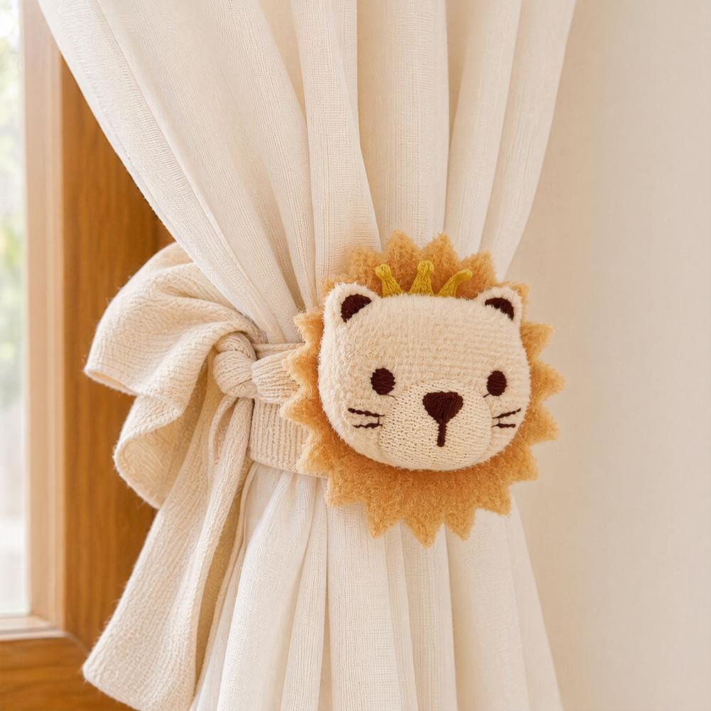 Plush Curtain Holder Lion Curt - đánh giá và giá Baby Nursery Fabric