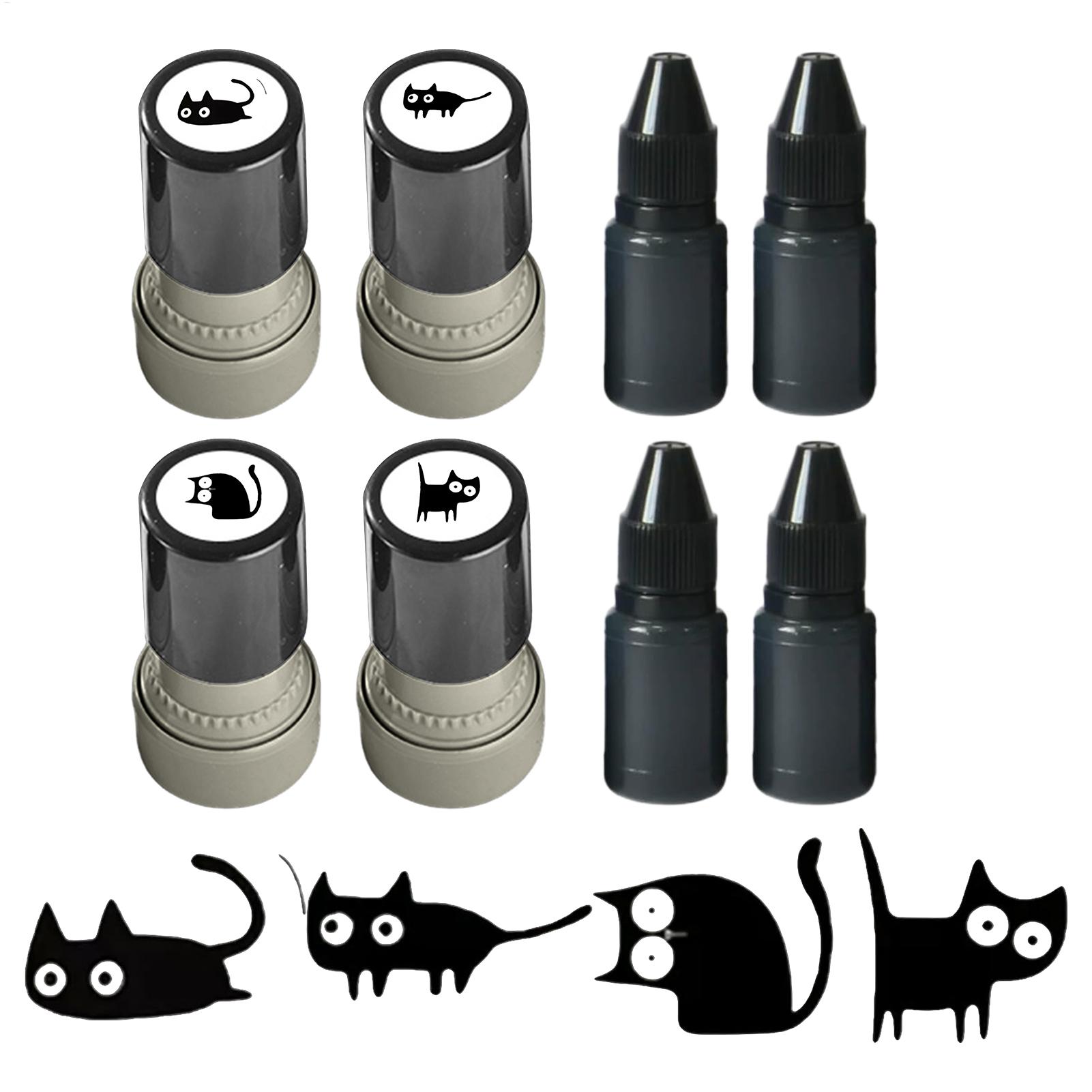 Cat Stamps Self Inking DIY Sta - đánh giá và giá Footprint Ink Kit