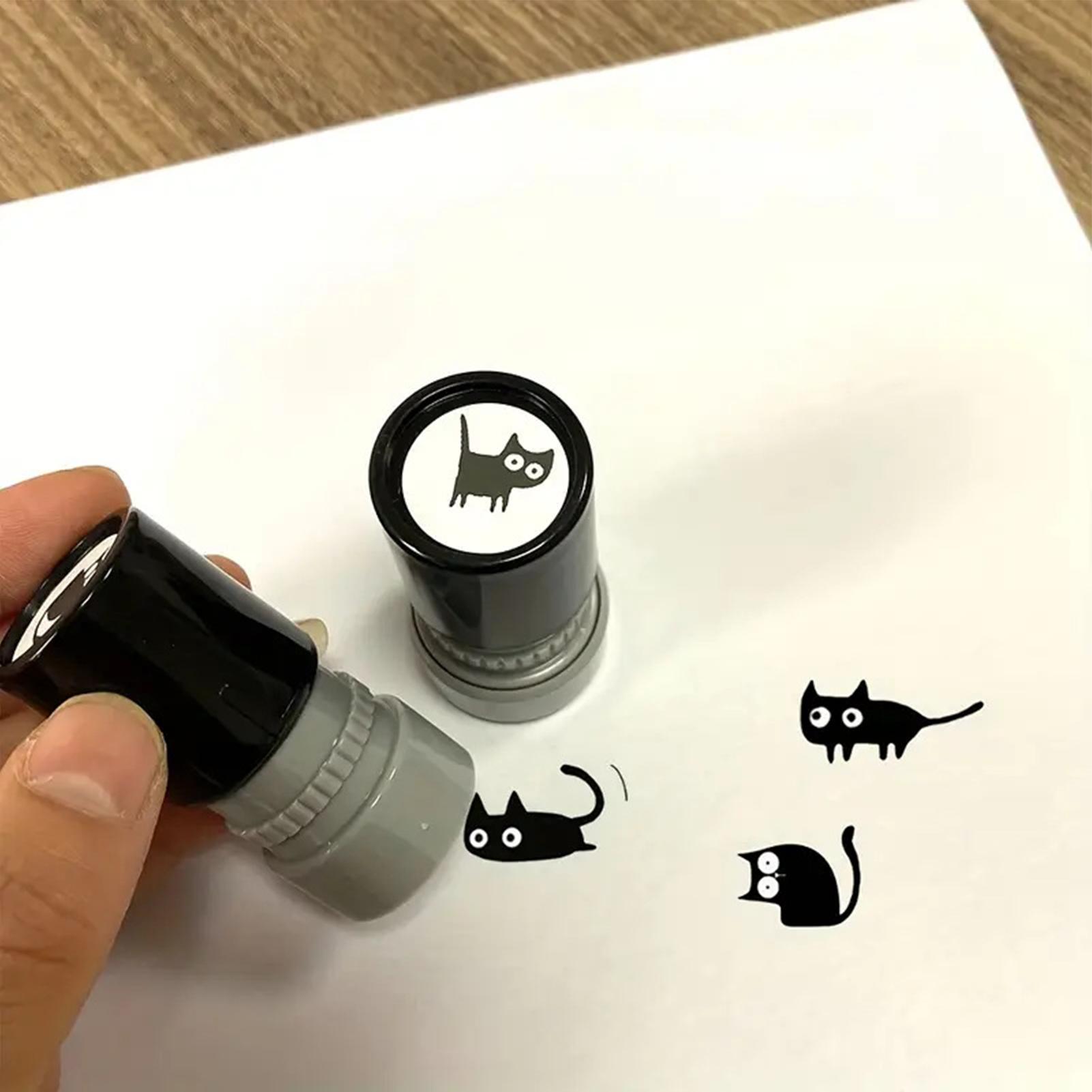 Cat Stamps Self Inking DIY Sta - đánh giá và giá Footprint Ink Kit