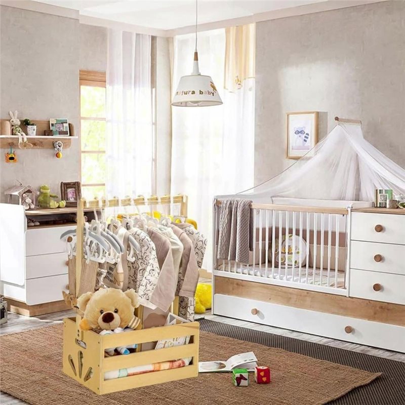 Wooden Baby Shower Gift Basket - đánh giá và giá Baby Nursery Closet
