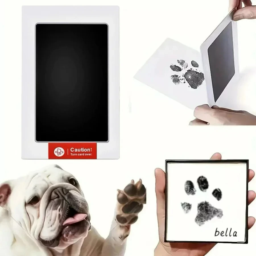 1/2PCS Pet Handprint Footprint - đánh giá và giá Footprint Ink Kit