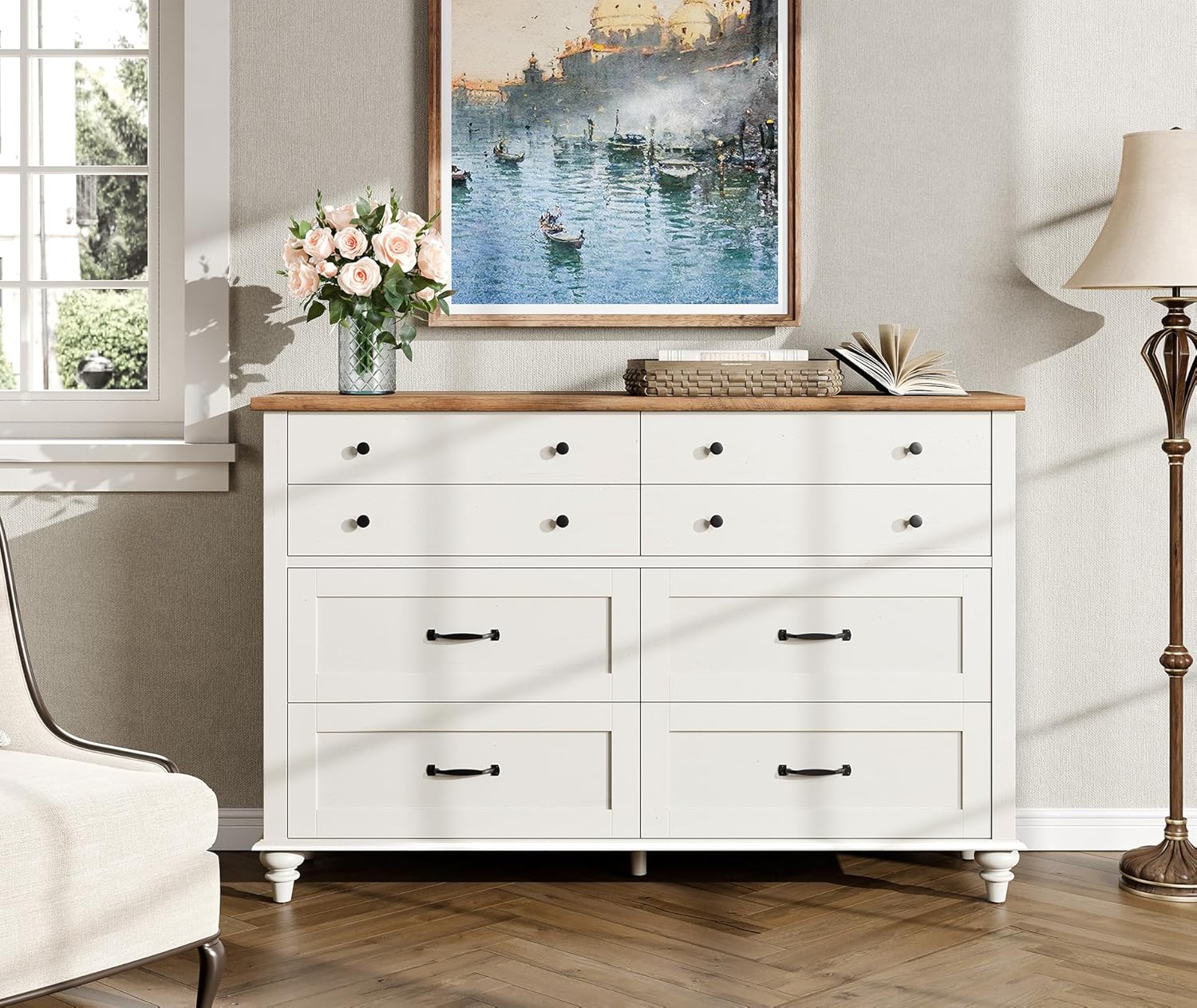 Modern  Kids Dresser with 7 Dr - đánh giá và giá Baby Nursery Chest Of Drawers