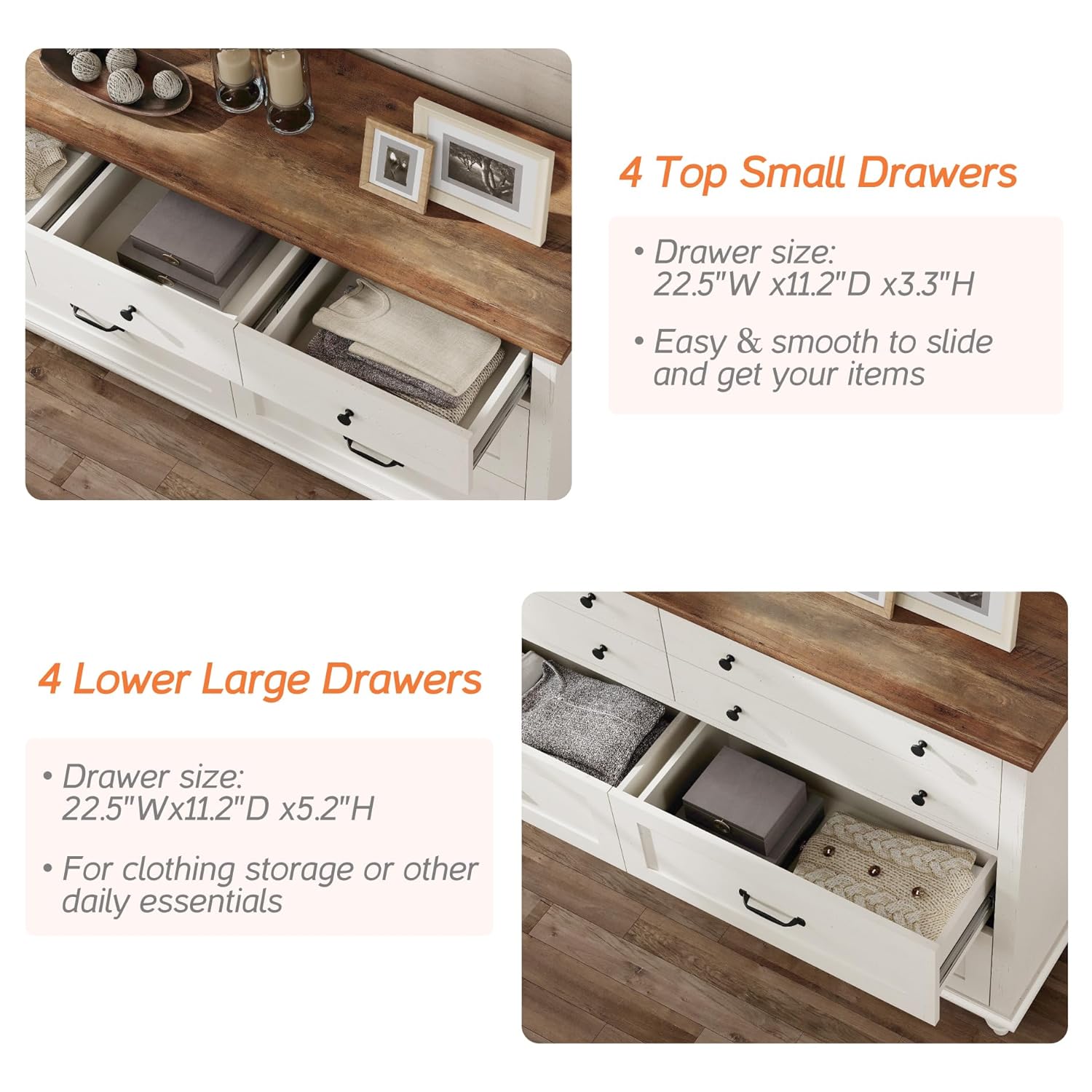 Modern  Kids Dresser with 7 Dr - đánh giá và giá Baby Nursery Chest Of Drawers