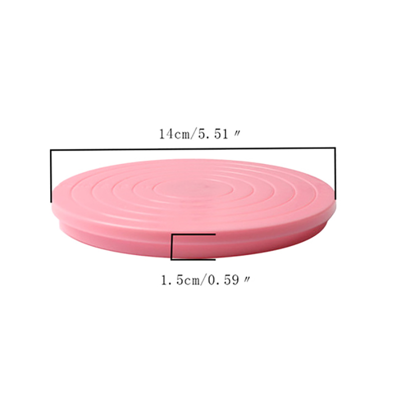 DIY Mini Plastic Cake Turntabl - đánh giá và giá Changing Table Topper