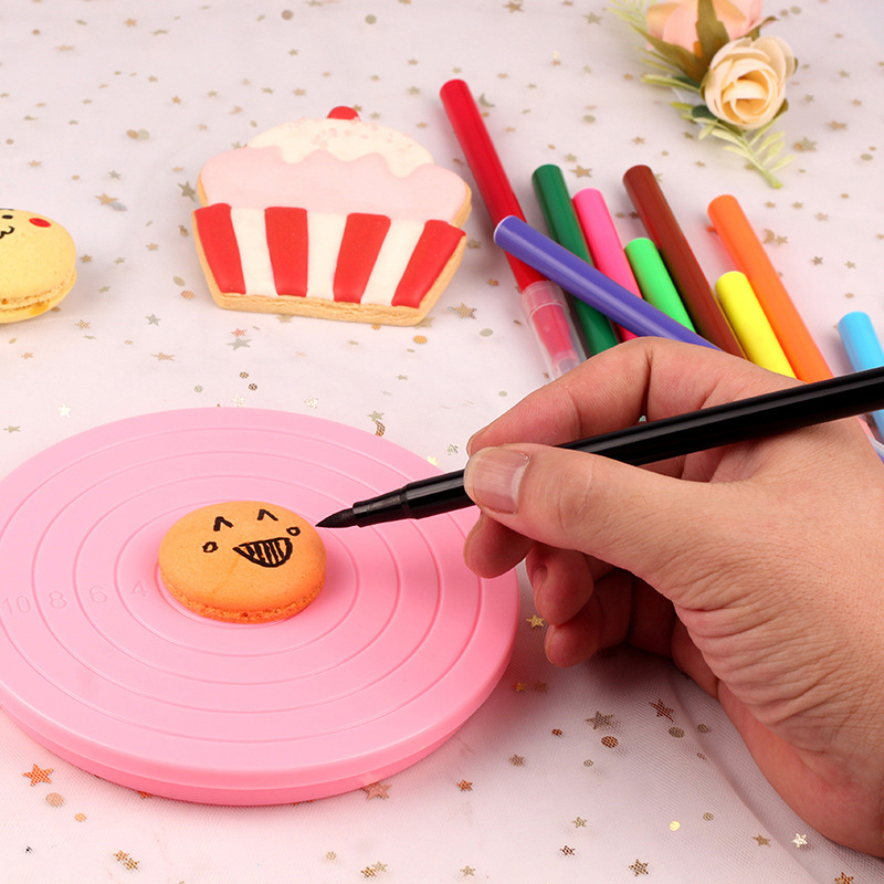 DIY Mini Plastic Cake Turntabl - đánh giá và giá Changing Table Topper